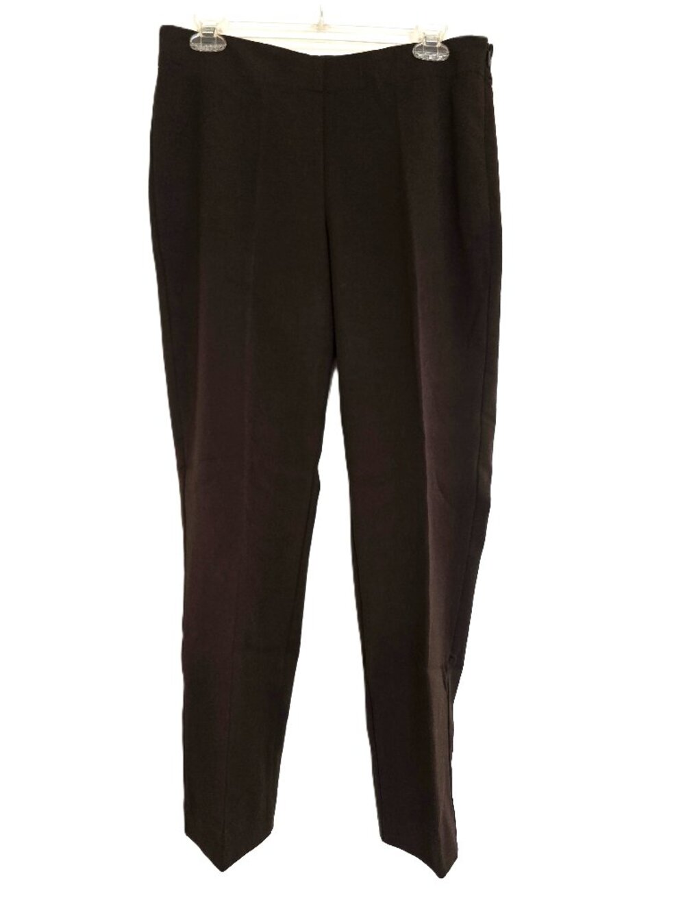 Talbots Petites Heritage Brown Dress Pants Size 8P Side Zip Trousers